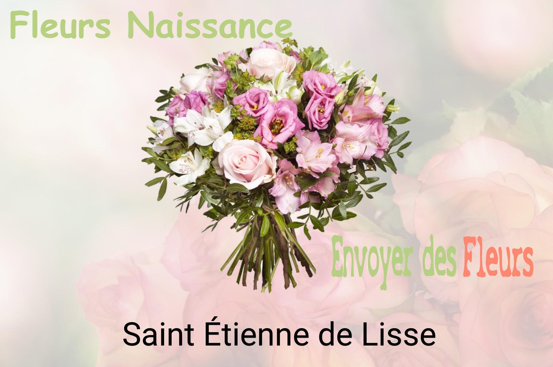 Bouquet de fleurs de naissance livré à Saint-Étienne-de-Lisse